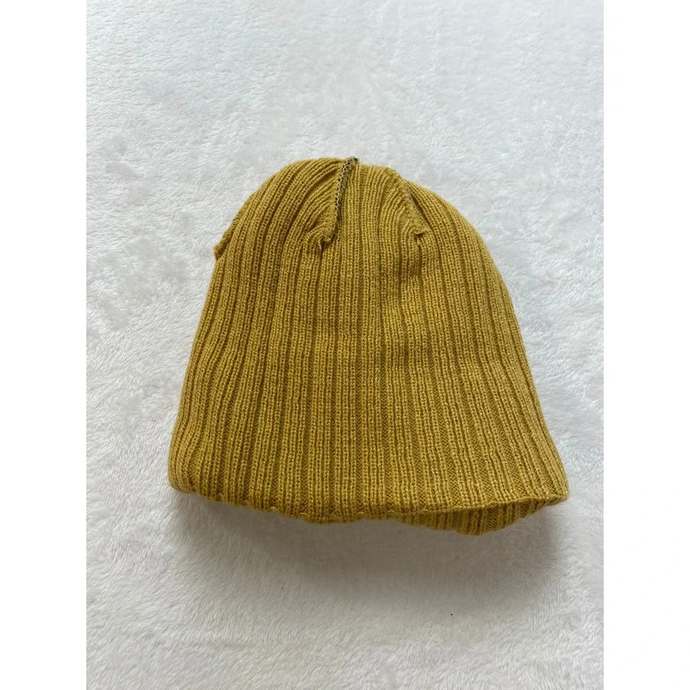 New Era Los Angeles Rams NFL Knit Beanie Hat Cuffed Striped Navy Gold‎ Mens OSFM